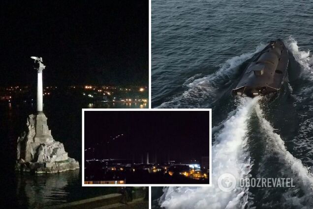 Оккупанты в Севастополе пожаловались на атаку дронов, взрывы слышали и возле складов БК в Сакском районе