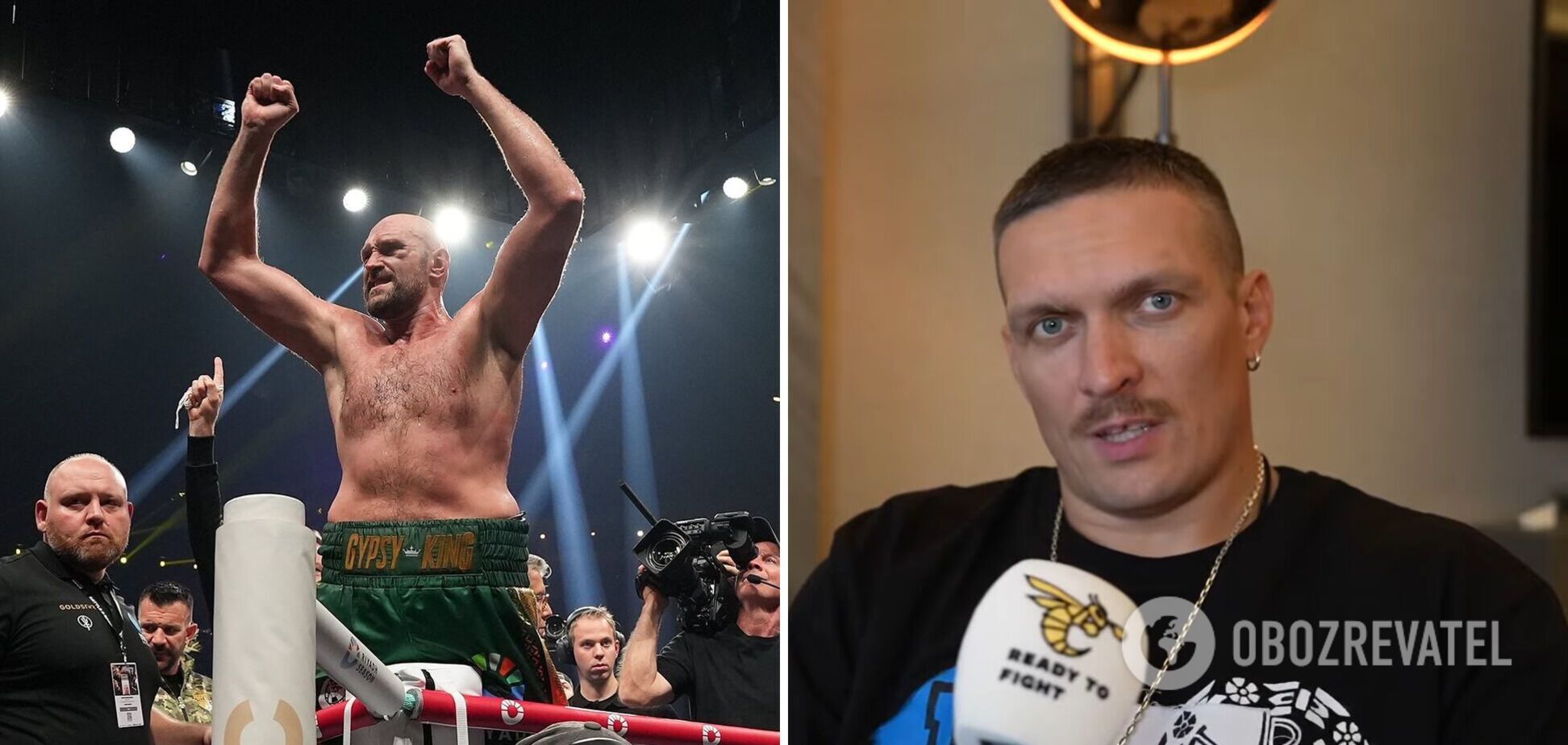 'Нехай звільняє пояси та відпочиває!' Усик емоційно відреагував на перенесення бою з Ф'юрі