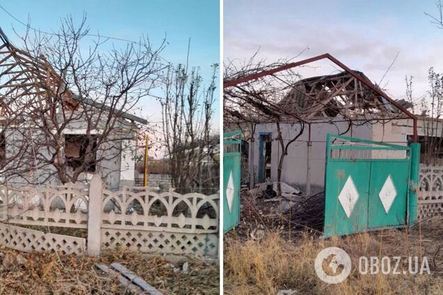 Окупанти скинули на Новоберислав та Козацьке на Херсонщині авіабомби: є постраждала. Фото