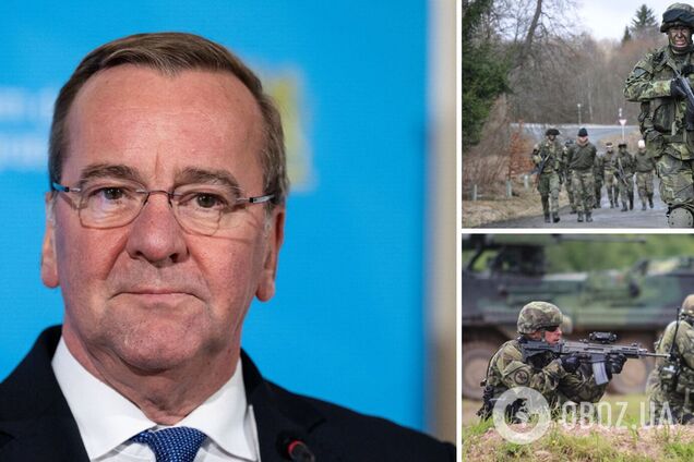 'Ми повинні звикнути до думки': міністр оборони Німеччини заявив про небезпеку війни в Європі