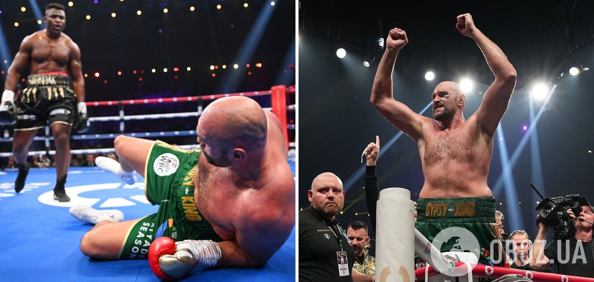 'Скользящий удар': Фьюри прокомментировал нокдаун в бою с Нганну