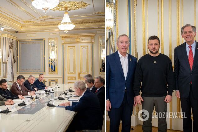'Україна завжди цінувала підтримку обох партій': Зеленський зустрівся з двопартійною делегацією американських конгресменів. Фото і відео