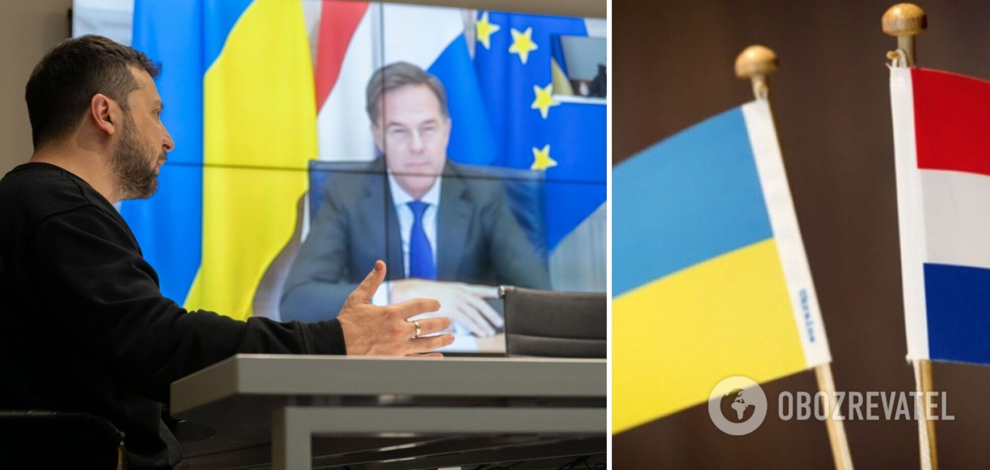 Обсудили оборонные нужды Украины: Зеленский провел переговоры с премьером Нидерландов Рютте. Фото и видео