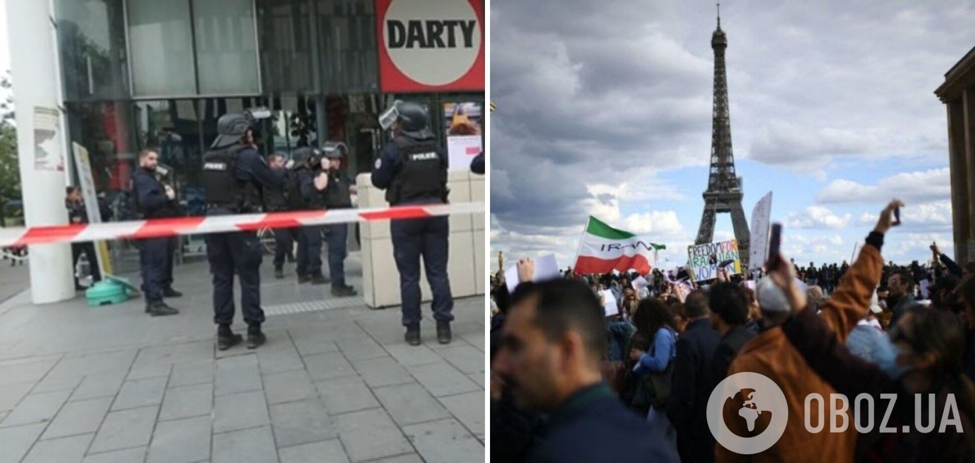 В Париже полиция открыла огонь по женщине, угрожавшей взорвать себя на железнодорожной станции