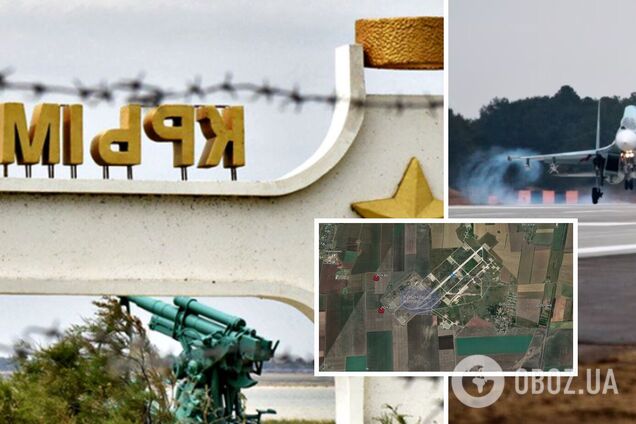 Возле военного аэродрома в оккупированном Джанкое произошел пожар: что известно