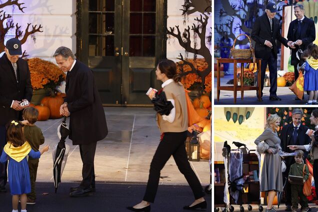 Дети Блинкена особо поддержали Украину на Хеллоуин: мальчик был в одежде цвета хаки, девочка – в желто-голубом. Видео