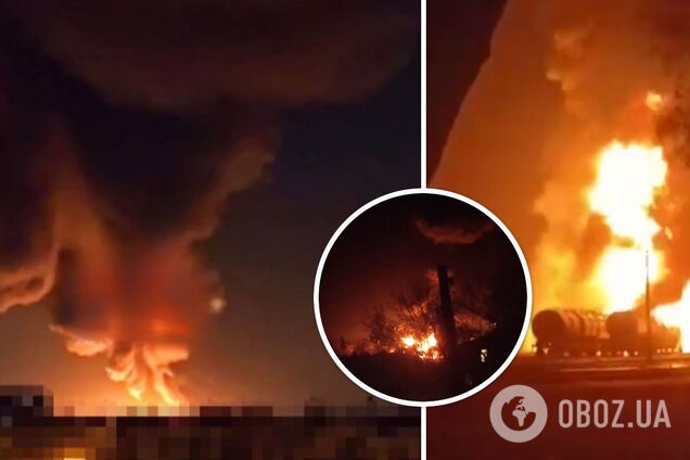 Пожар на оккупированной территории