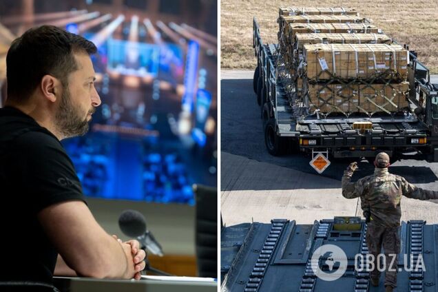 Любые задержки военной помощи Украине – это помощь агрессору, – Зеленский