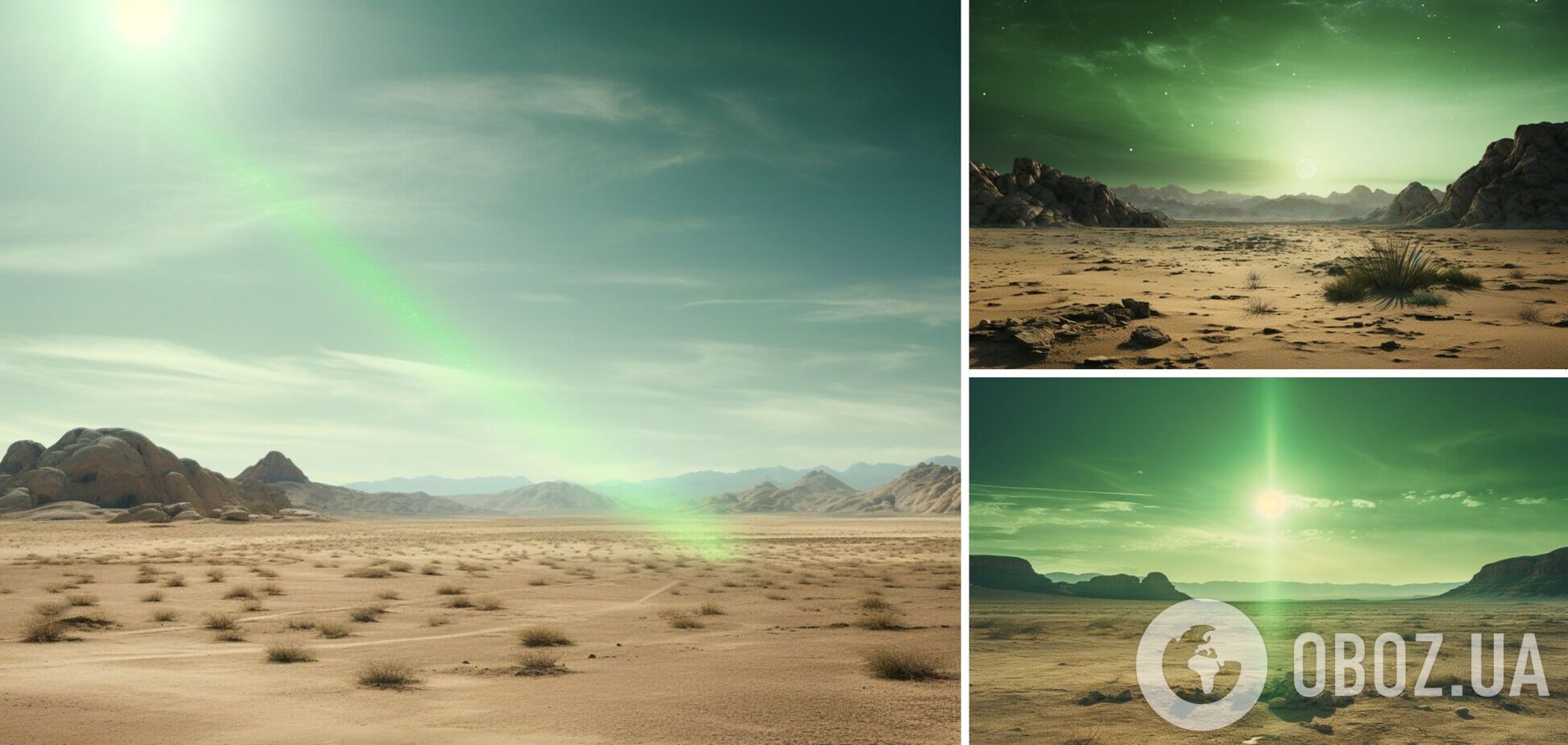 У найсухішій пустелі планети помітили щасливий знак: що таке зелений промінь і який вигляд має. Фото