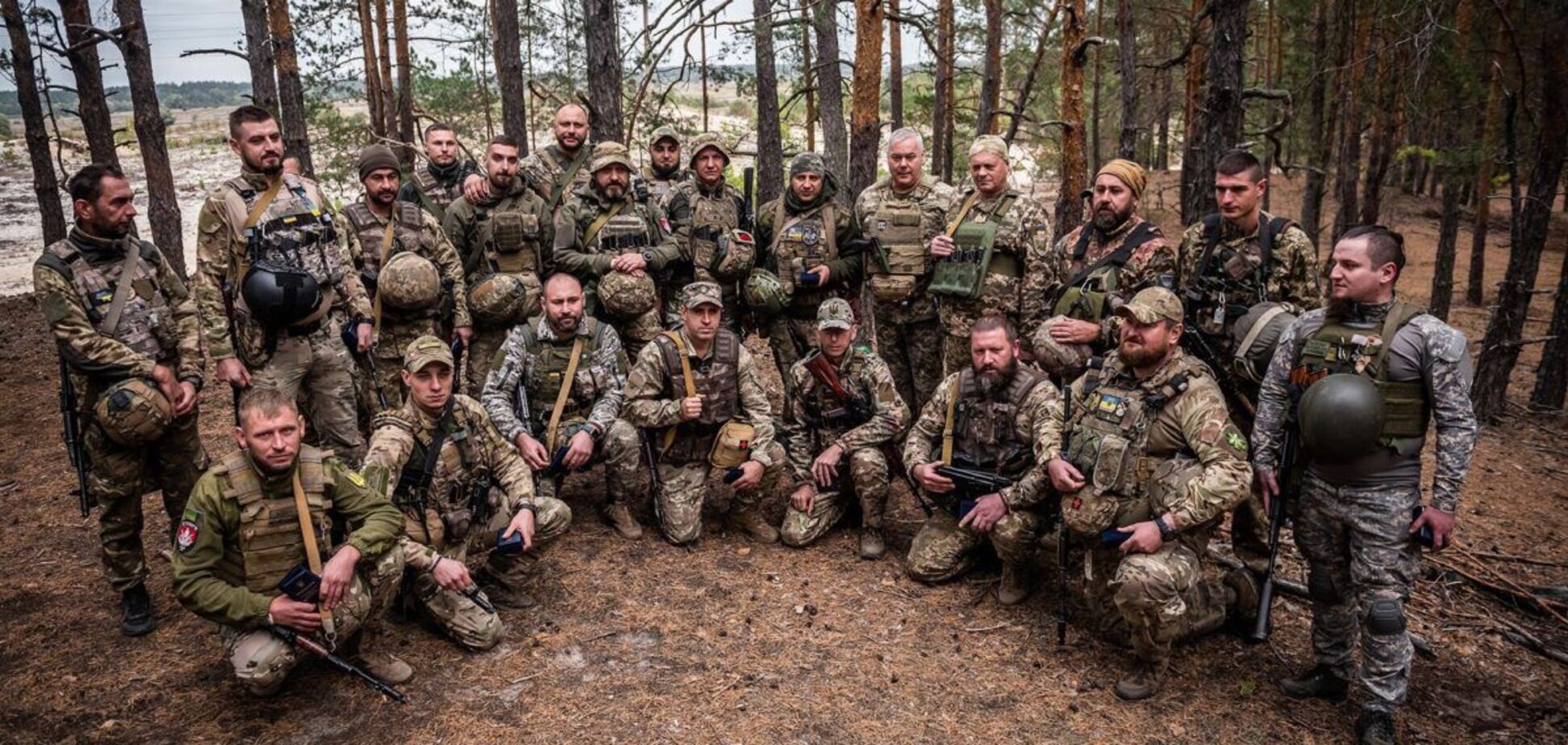 Наев встретился с бойцами стрелкового батальона, защищающими Украину на северной границе. Видео
