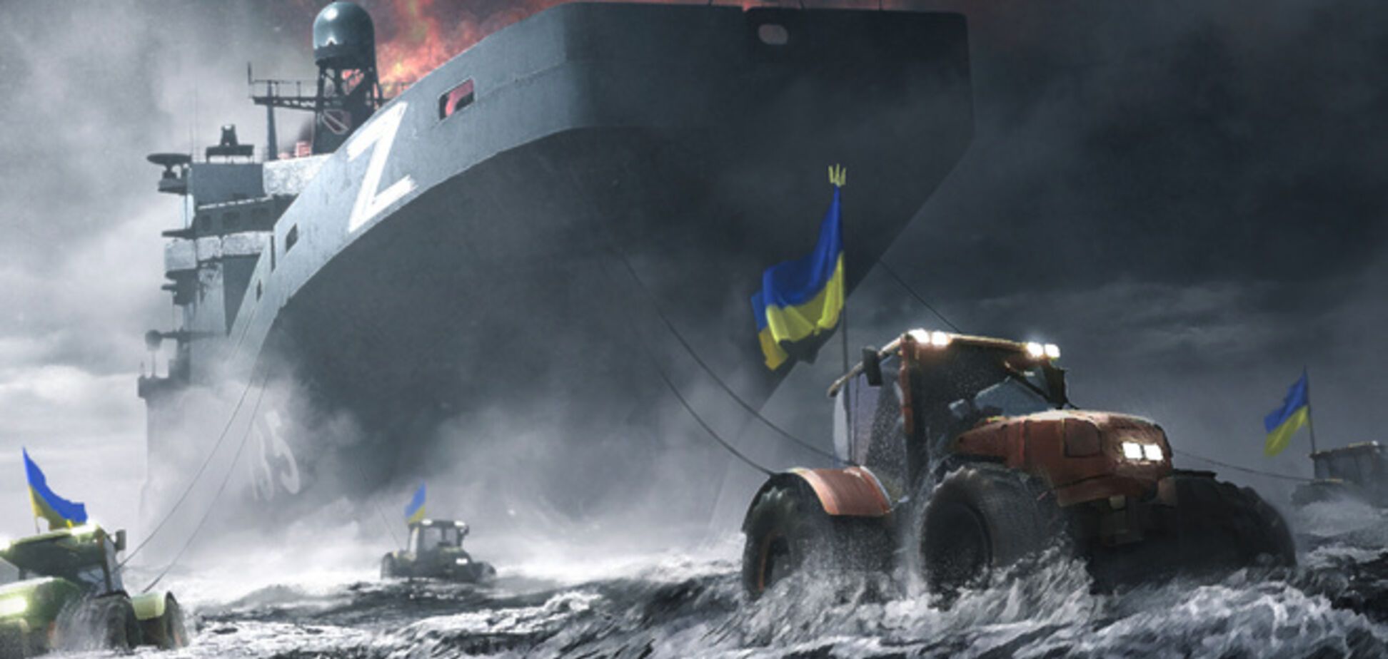 РФ бежит, забыв, что 'Россия здесь навсегда' и 'русские на войне своих не бросают'