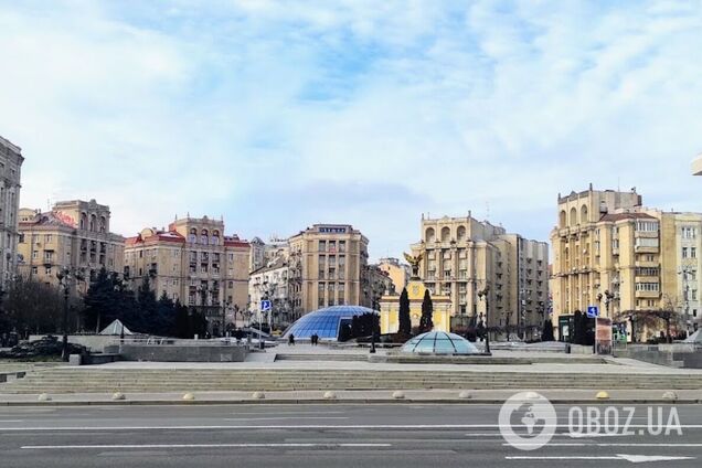 Майдан Незалежности через годы