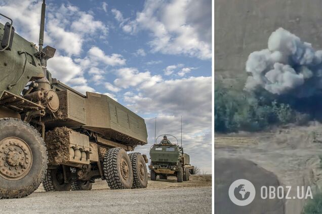 Працював HIMARS: нацгвардійці точним ударом перетворили ворожий 'Піон' на брухт. Відео