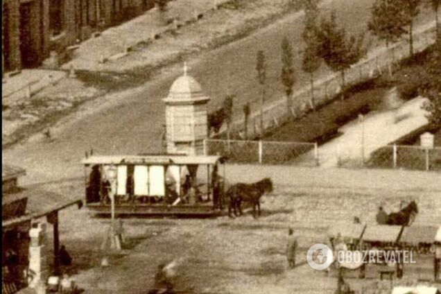 У столиці їздили не тільки електричні, але й парові трамваї