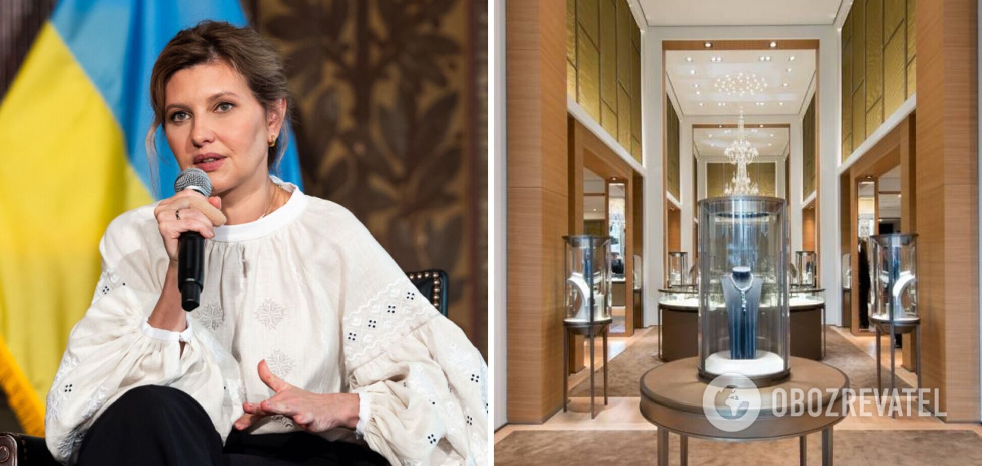 РосСМИ попались на фейке о Елене Зеленской, которая 'потратила более миллиона долларов на украшения Cartier'