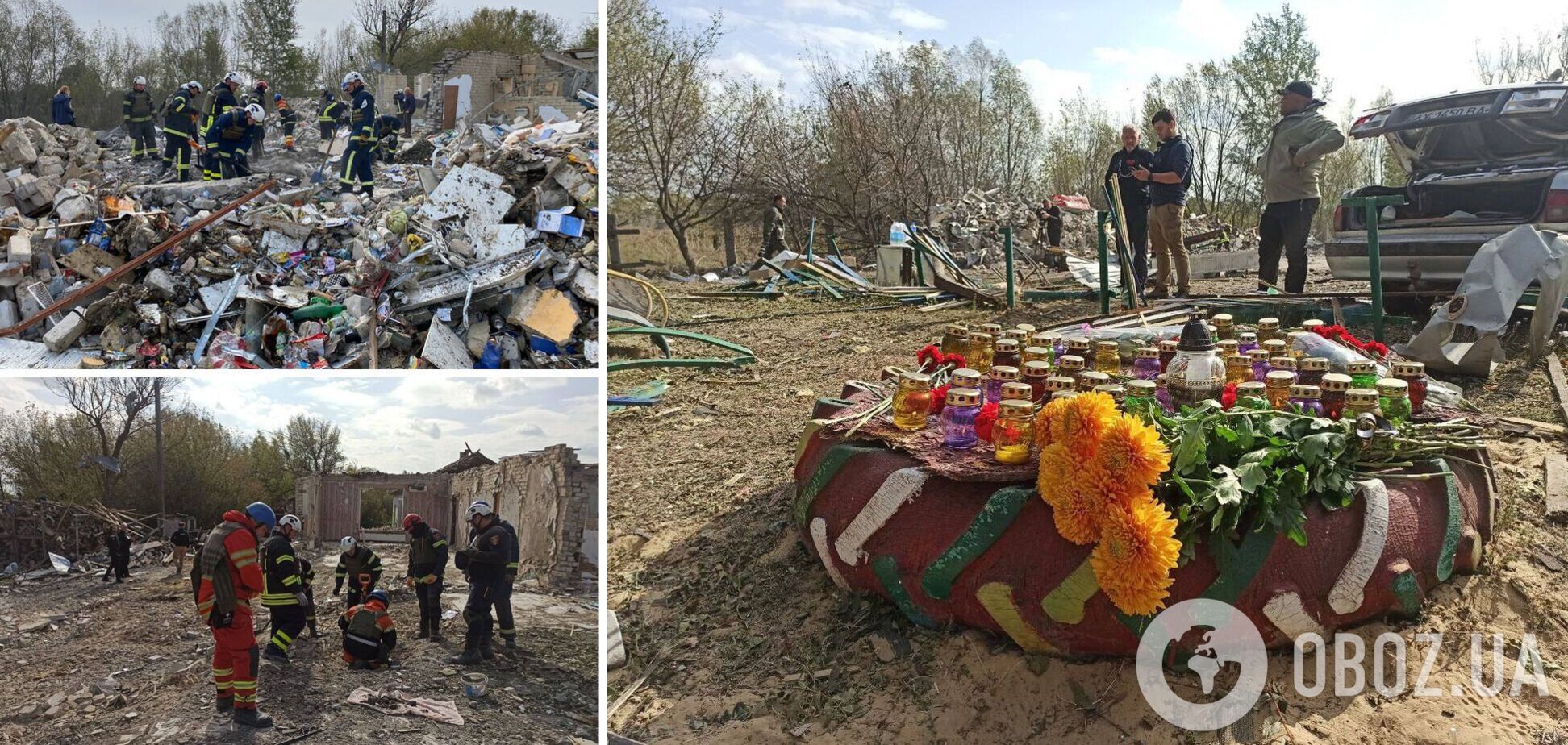 В селе Гроза ищут двоих детей после удара РФ: они могут быть среди неопознанных тел