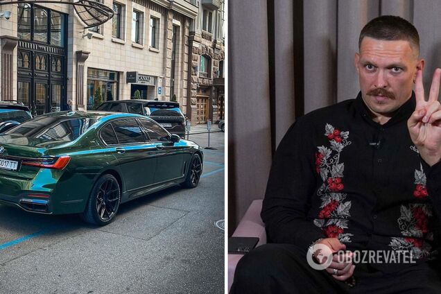 На улицах Киева заметили роскошное авто Усика: как выглядит суперкар чемпиона мира. Фото
