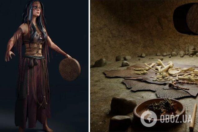 Исследователи показали шаманку, которая 4000 лет назад жила в Полтавской области: она подозрительно напоминает модель из видеоигр. Фото