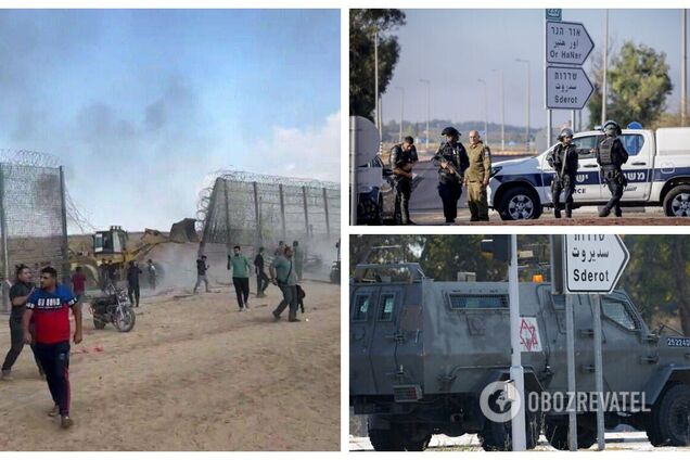 ЦАХАЛ подтвердил, что палестинцы захватили семь израильских общин. Карта вторжения