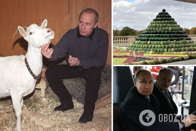 Коза, трактор і піраміда кавунів: топ-5 принизливих подарунків Путіну на день народження, з яких сміявся весь світ