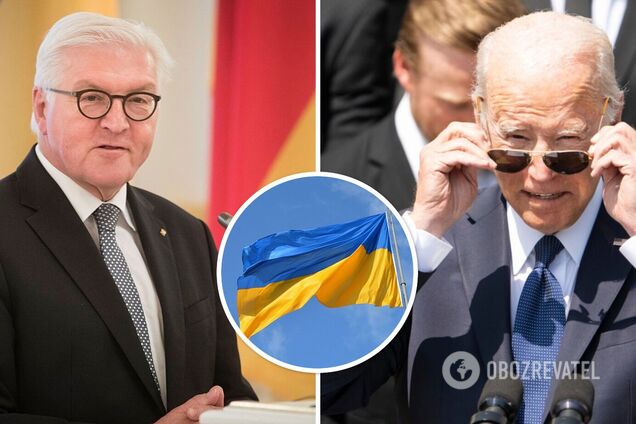 Франк-Вальтер Штайнмаєр та Джо Байден