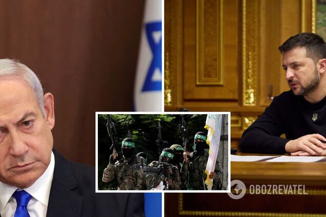 Нетаньягу провів переговори з Зеленським про війну з ХАМАС 