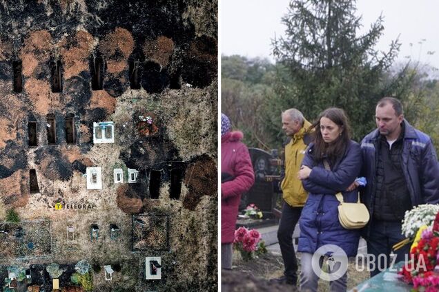 На цвинтарі ряди могил: у Грозі почали хоронити убитих Росією українців. Відео і фото