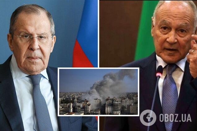 На тлі нападу на Ізраїль РФ організувала зустріч із генсеком Ліги арабських держав