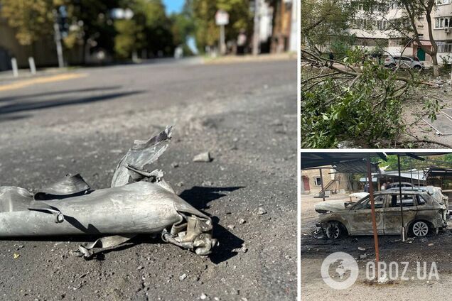 Оккупанты ночью массированно обстреляли жилые кварталы Херсона: 11 человек ранены, среди них – ребенок. Фото и видео