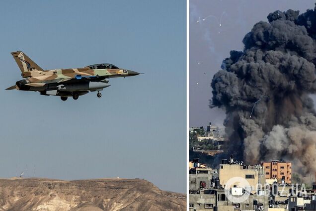 Задіяно десятки винищувачів: ЦАХАЛ оголосив про масовані авіаудари по Газі