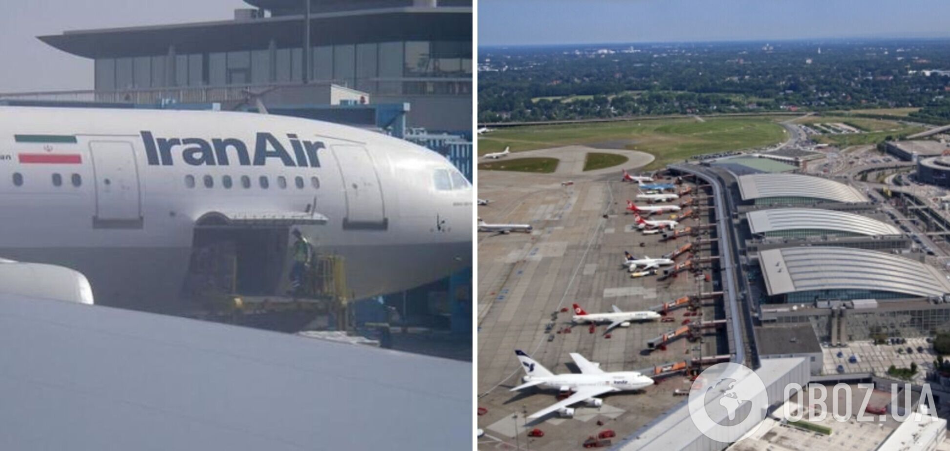 Аэропорт немецкого Гамбурга остановил работу из-за угрозы атаки на самолет из Тегерана