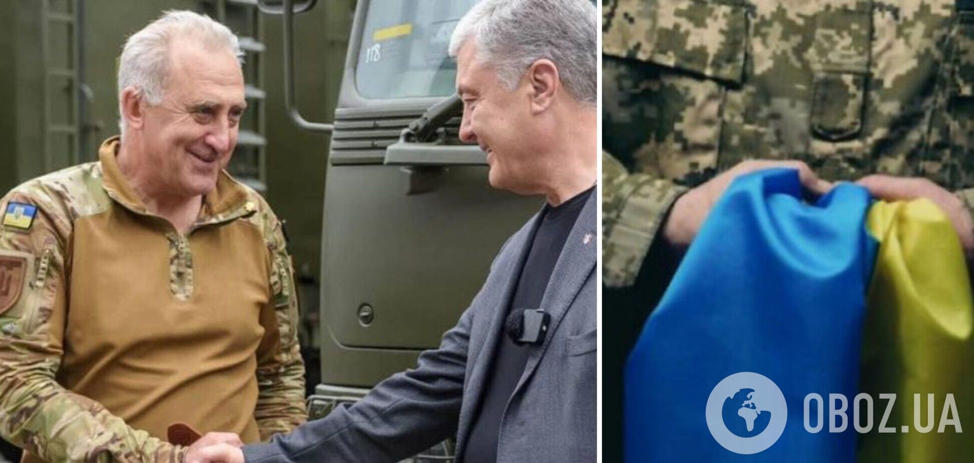 'Важка втрата для всіх': Порошенко висловив співчуття рідним і побратимам комбата 206-го батальйону Віталія Баранова