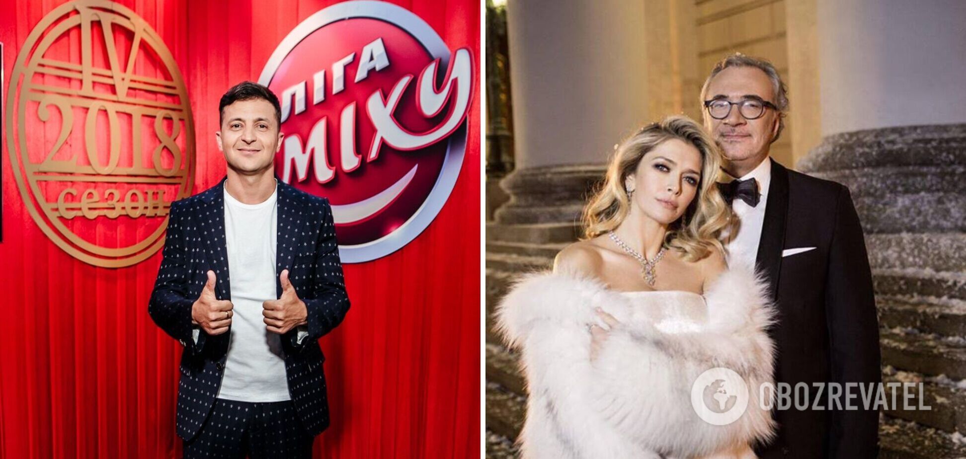 Зеленський 'спрогнозував' розлучення Меладзе і Брежнєвої ще в 2016 році: в мережі пригадали відео