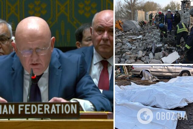 Цинізму немає меж: Небензя в ООН заявив, що ракетним ударом по селу Гроза Росія вбила 'безліч українських неонацистів'. Відео