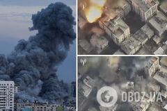 'Под прицелом гнезда террористов': Израиль заявил об авиаударах по городу Газа. Видео