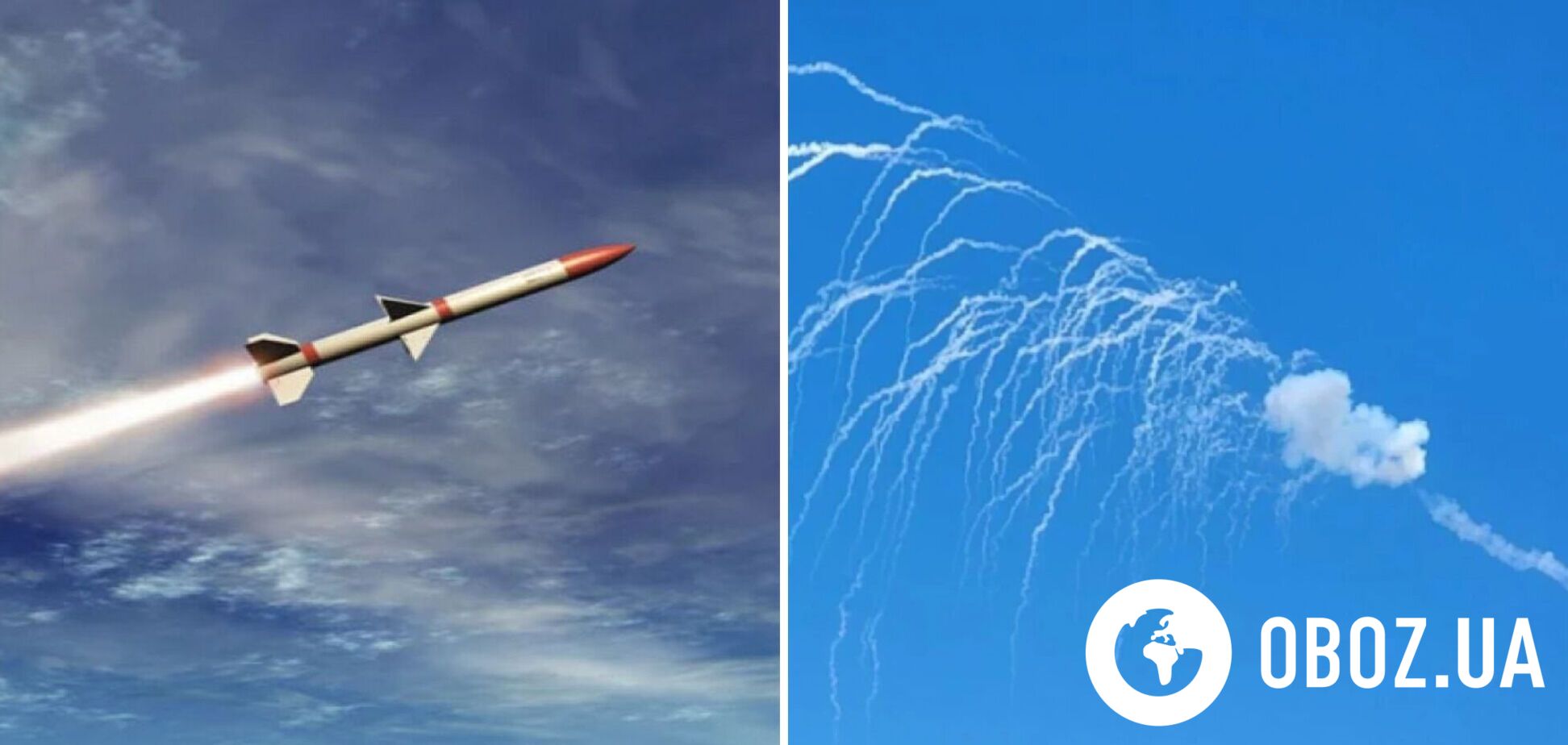 В Одесской области утром сбили две управляемые авиационные ракеты Х-59