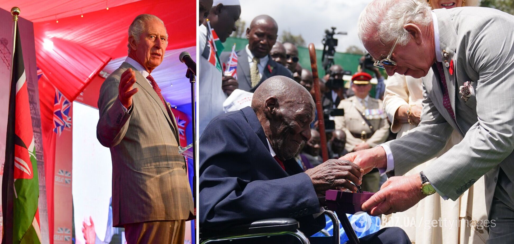Король Чарльз зустрівся з найстарішим чоловіком у світі: який вигляд має 117-річний кенієць і чим він відомий