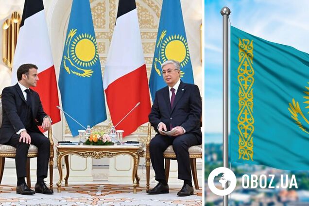 Макрон прибыл в Казахстан и похвалил Астану за отказ встать на сторону Москвы: в России обеспокоены