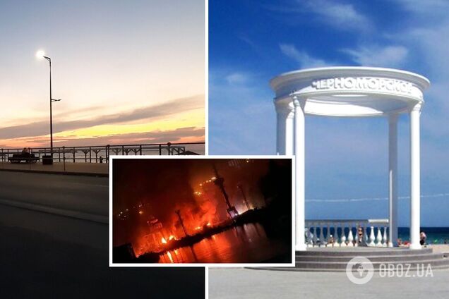 В Черноморском и Феодосии слышали взрывы: сообщают о прилете по казарме, поражены российские катера