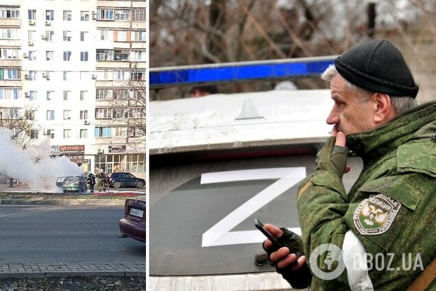 У Маріуполі підірвали авто 'поліцейського'-окупанта: перші подробиці. Відео