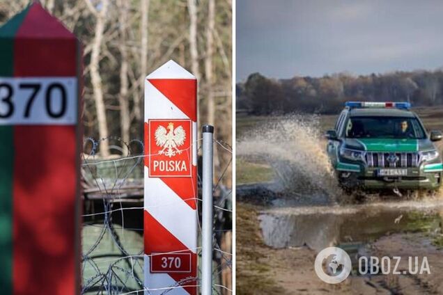 Польські прикордонники затримали українця: перевозив нелегальних мігрантів з Білорусі