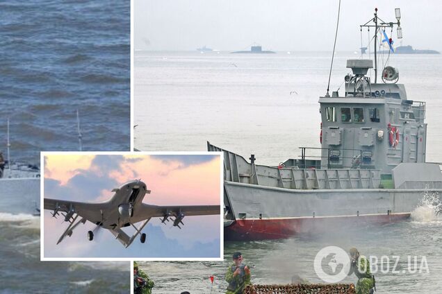 Уражені в Криму десантні катери росіян пішли на дно: в ГУР розповіли подробиці. Фото