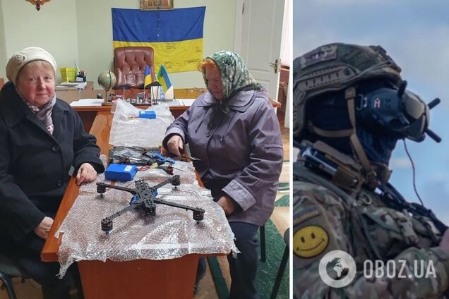 Две пенсионерки из Прикарпатья приобрели дроны-камикадзе для ВСУ: фото