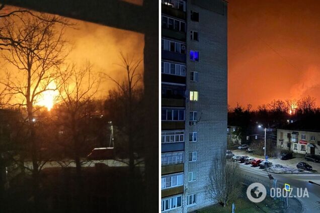 У російському Котовську пролунали потужні вибухи: горить Тамбовський пороховий завод. Фото і відео