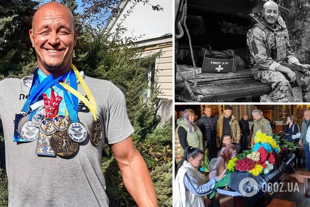 На войне с российскими оккупантами погиб украинский силач, выигрывавший чемпион мира