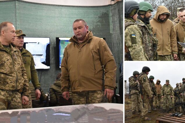 'Продолжаем уничтожать врага': Сырский встретился с воинами, которые держат Бахмутское и Лиманское направления