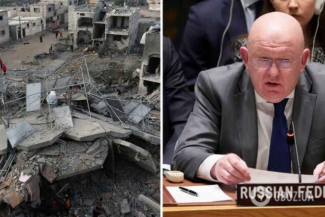 Представителя России в ООН внезапно шокировали удары по гражданским объектам в Газе