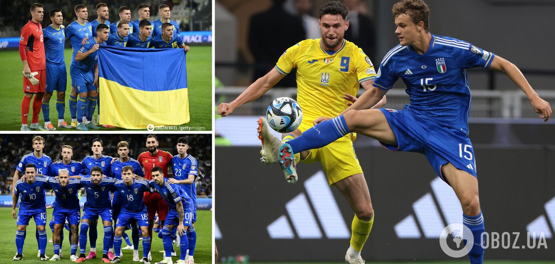 Де сьогодні дивитись Україна – Італія. Розклад трансляцій відбору Євро-2024 з футболу