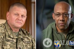 'Обсудили планы на зимний период': Залужный созвонился с главой Объединенного комитета начальников штабов США Брауном