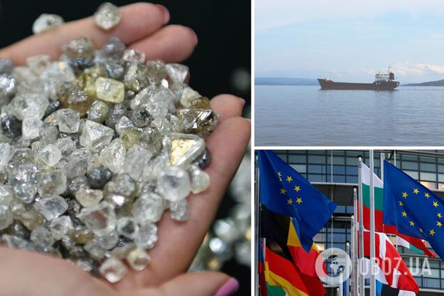 Санкции затронут экспорт алмазов из России